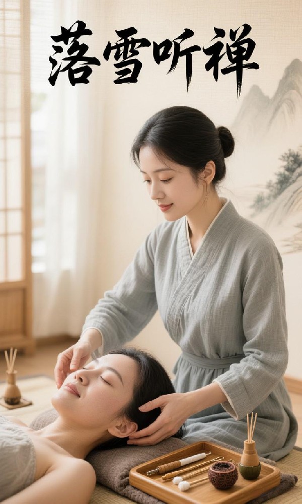 落雪听禅